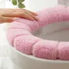 Toilettensitz Deckt universelle Abdeckung Badezimmerpolster Kissen weiche warme Accessoires Cessel Matte