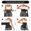 Taille Trainer Belt For Women Taille Bandage Wraps Tummy Sweat Wrap Plus Size Belly Body Shaper Workout Tailout Trimmer Belt Daily 240418