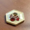 Tazas de café Cerámica de cerámica con base de 160 ml de espesor Cerámica hexagonal té cónico té nórdico Café vintage copa de cerámica J240428