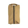 Storage Bags Portable Zipper Bag Can Stores Shoes Double Zippers Be Opened And Closed Hung Fixed