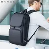 Backpack Bange Echte multifunctionele ruimte Heren Backpacks Teenage Long Hul Travel Bag met USB -interface 15.6 Laptop Waterdicht