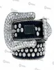 2021 Digner Belt Simon Belts for Men Women Shiny diamond belt Black on Black Blue white multicolour56402035776627