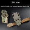 Колурка Airsoft Tactical Bolster Glock 17 19 с X300 x300U Light Pistol Pistol Case с аксессуарами для стрельбы на бедре CS