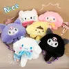 The new Kuromi portable plush bag three. Wholesale of Liou Doll Shoulder Bag Grab Machine Doll Exchange Gifts