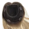 Toppers Lebeauty Blonde Color Dark Root Unprocessed Slik Top Straight Virgin Human Hair Jewish Kippah Fall Topper Wigs