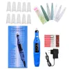 Kits Diozo Manicure Set for Nail 90w Uv Led Lamp Dryer with 6pcs Nail Files Nail Drill Hine Cuticle Pusher Tools Nail Polisher