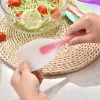 Utensils Food Grade Silicone Spoon Spatula Heat Resistant Cooking Spoon Flexible Nonstick Baking Scraper Stirring Scooping Salad Mixing