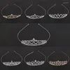 Clips de cheveux Femmes Sweet Wind Princess Tiara Birthday Party Crown for Performance Decorative