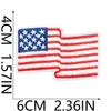 Dzień Niepodległości żelazo na łatkach 4 lipca patriotyczne haftowane szycie naprawa aplikacji Patch American Flag Flag DIY Crafts for Clothing Kurtka dżins
