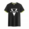Tshirt pour hommes Summer rapidement séchage de haute qualité ONECK TOP BESOINT TOP OUTDOOOR RUNAGE COMMINES DE FITNESS 240426