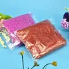 Decorative Flowers 15pcs 1.7m Silver Nylon Stocking Material DIY High-density Silk Making Simulation Handmade Ronde Flower