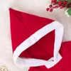 Fille robes de Noël vêtements pour enfants robe rouge bébé cosplay