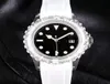 Marka zegarek dla mężczyzn w stylu kalendarza silikonowego kalendarza kwartalnego nadgarstka zegarki R1571365469