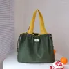 Bolsas de compras Bolsa de cordão reutilizável de grande capacidade