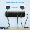 Adapters Network Filter Power Strip 2500W mit 4 Universal Socket Multiple USB und 5 s, EU US UK Plug Socket Verlängerungskabel für Zuhause