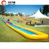 Spedizione gratuita Attività all'aperto Giant Backyard Lawn Slide Slidable Water Slide per bambini Sump Slide City Fun City con piscina