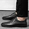 Casual schoenen hoogwaardige heren echt lederen mannen zakelijke oxfords voor man luxe loafers mocassins comfortabele flats