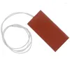 Carpets 15W 12V DC Flexible Waterproof Silicon Heater Pad Wire Engine Block Oil Pan Hydraulic Tank Heating Plate Mat 50X100mm