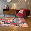 American Retro Colorful Carpet Ethnic Style Böhmen Rugs Geometric Living Room Bedroom Carpet Kids Soft Floor Mat Parlor Custom 240422