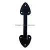 Handles & Pulls Manufacturers Supply Simple Wooden Door Cast Iron Handle Support Customization Drop Delivery Home Garden Building Supp Dhs4A