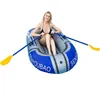 1 Person Inflatable Fishing Boat Kayak Canoe Rowing Air Boat Diving Boat Inflatable fishing boat Excluding the oars