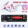 Audio-Modul DC 8V-26V Bluetooth-kompatibler 5.0 Funk Wireless FM-Empfänger TF USB MP3 WMA-Board mit Remote