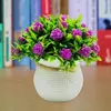 Decoratieve bloemen kunstmatige bloem elegante potplanten met 31 hoofden voor thuiskantoor decor indoor kamer