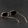 Vintage steampunk okulary przeciwsłoneczne mężczyźni 2024 Retro Metal Square okulary modne marka okularów słonecznych odcienie dla kobiet lunette de soleil 240424