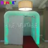 New design wedding party props cube inflatable photo booth with led strips inflatable photo studio for sale