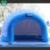 Open Igloo Giant Inflatable Dome Tent With Prints Chill Out Pod Vending Bar Booth For Party Events Advertising