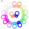 50 pezzi di grado alimentare trasparente BPA BPA SILICO FREE PICCHIR CLIP PISTOLO NOPPIO SUCCHI DUMMINE ALLASCE SUCETTE PULLA MAM NUK 240416