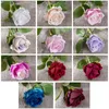 Decoratieve bloemen Flanel Rose Ins Pearl Artificial Flower Home Decoratie vakantie Wedding Wall Plant Fake