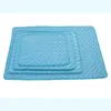 Summer Dog Cooling Mat Pet Ice Pads Cat Breattable Filt Washable Soffa Bed Car Seat Cushion 240424