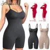 Cami Shapewear for Women Tummy Control One-Opice BodySuit Mid High Butt Butter Full Body Shaper Shorts 240428