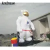 Costume géant de l'astronaute gonflable géant en gros costume de l'espace-pilote Space Man avec éclairage LED pour une fête d'événement de promotion