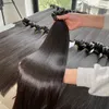 Rak vietnamesiska råa mänskliga hårbuntar hår viftar obearbetade naturliga färg hårförlängning 1 buntar affär