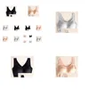 Bras Autunno e Winter V Versione Cotton Giappone Underwear senza saldatura da una tazza femmina Assisse non acciaio Sleep Reggiseno Delivery Delivery Ottye