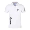 Herren Polos SRT Hellcat 2022 Herren Neue Sommer Heiße atmungsbezogene Druckkoloshirts mit kurzen Slves bequeme Tops Kleidung T240425 Drucken