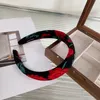 Hübsches Blumendruck Stirnband für Frauen Mädchen Einkaufsbotschaft fotografiert weibliche Kleidungsmake -up -Kopfstücke Ins Damen Casual Head Hoop