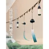 Decorative Figurines Outdoor Japanese-Style Cast Iron Bell Camping Vintage Ornament Wind Chimes Courtyard Creative Pendants The Metal Door