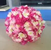 Fleurs décoratives 8 pouces Hortensia artificiel Ball Fleur Pincushion Mariage Kissing Supermarket Déoration Pentures FB009