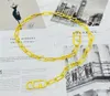 Designer Chain Belt Women Women Luxury Waist Chains Accessori in metallo oro per donna Lettera di cintura Links F Cinture Borse spalla 1283823