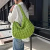 Дизайнерская сумка роскошная сумка с седловой сумкой стеганая мягкая мешка для поперечного тела для женщин плиссированные пузырьки Облачные сумки для плеча большая сумка для ковшей.