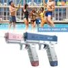 Water Gun Electric Pistolet Pistolet Zabawa Pełna automatyczna letnia plaża zabawa na świeżym powietrzu dla dzieci chłopcy dorośli prezent 240412