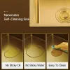 Złoty nanometr 304 Stal nierdzewna ręcznie robiona kamizelka zlewozmywaka