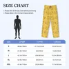 Ropa de dormir para hombres Pantalones de pijama de pato de goma amarillo impreso personalizado