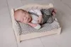 Baby Bed Born Pography Porps Chair Bed lit Posing Sits Sofa Baby Poshoot accessoires bébé accessoires nés 240416