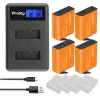 Chargers PG1050 batteria1350MAH +LCD 2 slot Caricatore USB per SJCAM SJ4000 M10 SJ5000 SJ5000X per Eken H9 H9R H8R H8 GIT PG900