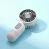 2024 Sommer neuer Mini -Mini -Fan süßer Cartoon tragbares Laden USB Handheld Fan Student Outdoor Fan