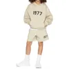 Parent child outfit high street 1977 hoodie trendy brand ess autumn new childrens long sleeved t-shirt ins